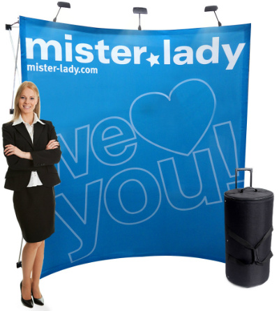 Faltdisplay Cologne PREMIUM gebogen Faltdisplay Cologne PREMIUM gebogen