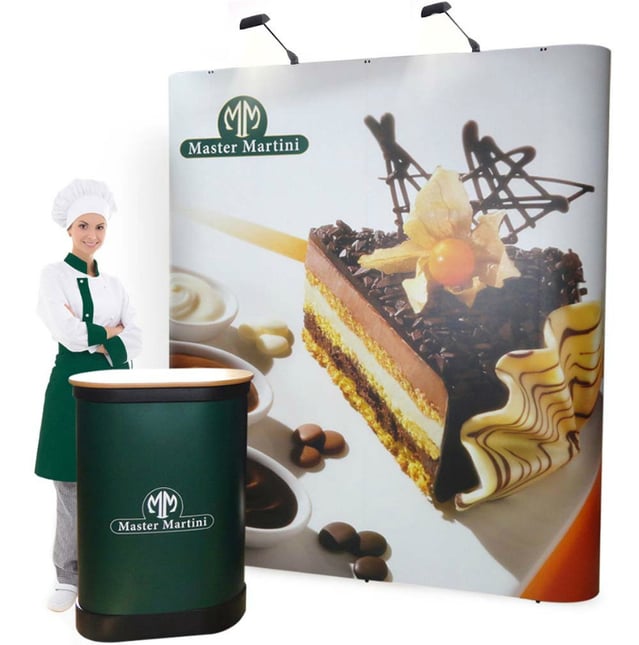 Faltdisplay London PREMIUM gerade Faltdisplay London PREMIUM gerade