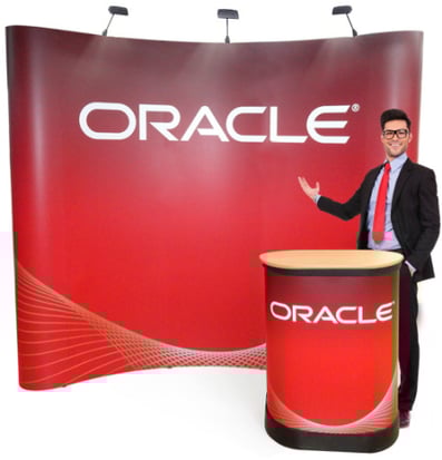 Faltdisplay London STANDARD gebogen Faltdisplay London STANDARD gebogen