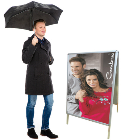 Kundenstopper Wetterfest Kundenstopper Wetterfest