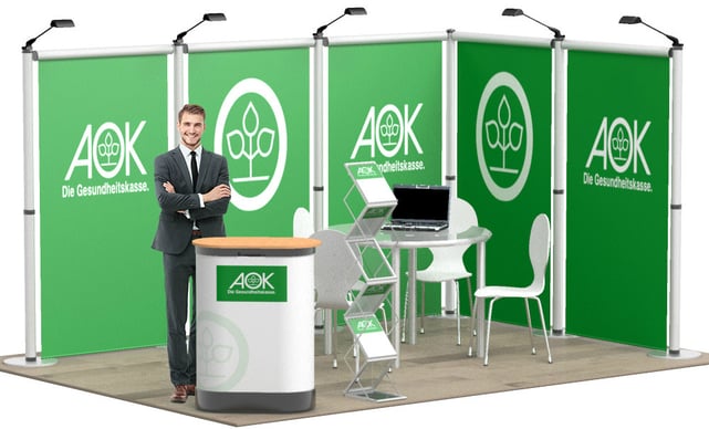 Messestand Roll-Up Modular L2 Form Messestand Roll-Up Modular L2 Form