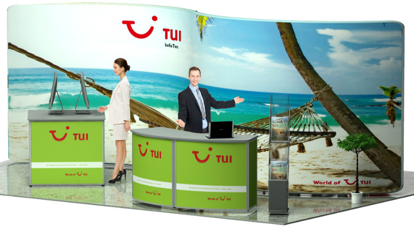 Messestand Textil Evolution Set 005 Messestand Textil Evolution Set 005