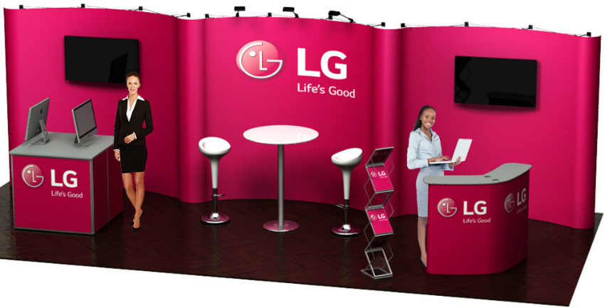 Mobiler Messestand Wand Form Mobiler Messestand Wand Form