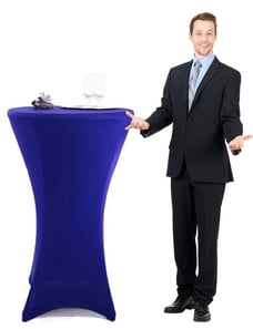 Stehtisch Hussen | Stretch Stehtisch