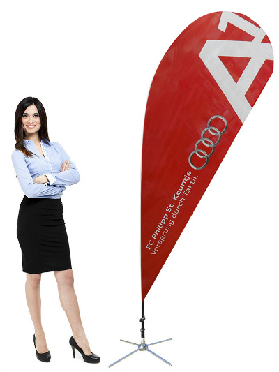 Beachflag Tropfen Beachflag Tropfen