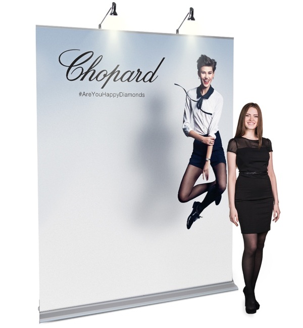 Roll-Up Big im King Size Format | bis 300 cm | für die Darstellung von großen Flächen unerlässlich roll-up-big